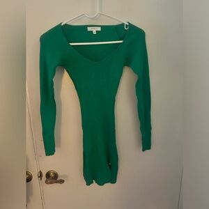 Small green tight dress
